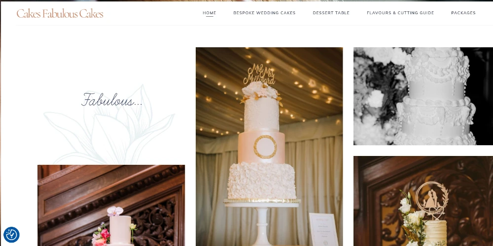 Local SEO for Cakes Fabulous Cakes – improved visibility and increased organic traffic for a UK cake business