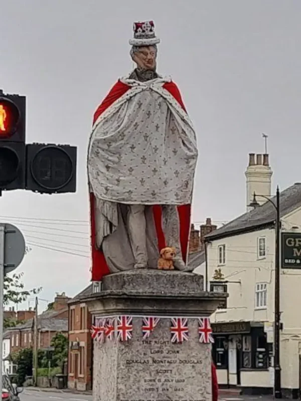 SEO Rugby – Local SEO Services That Get You Found Online 3 Statue of Lord John Douglas-Montagu-Scott in Dunchurch – iconic landmark near Rugby, Warwickshire