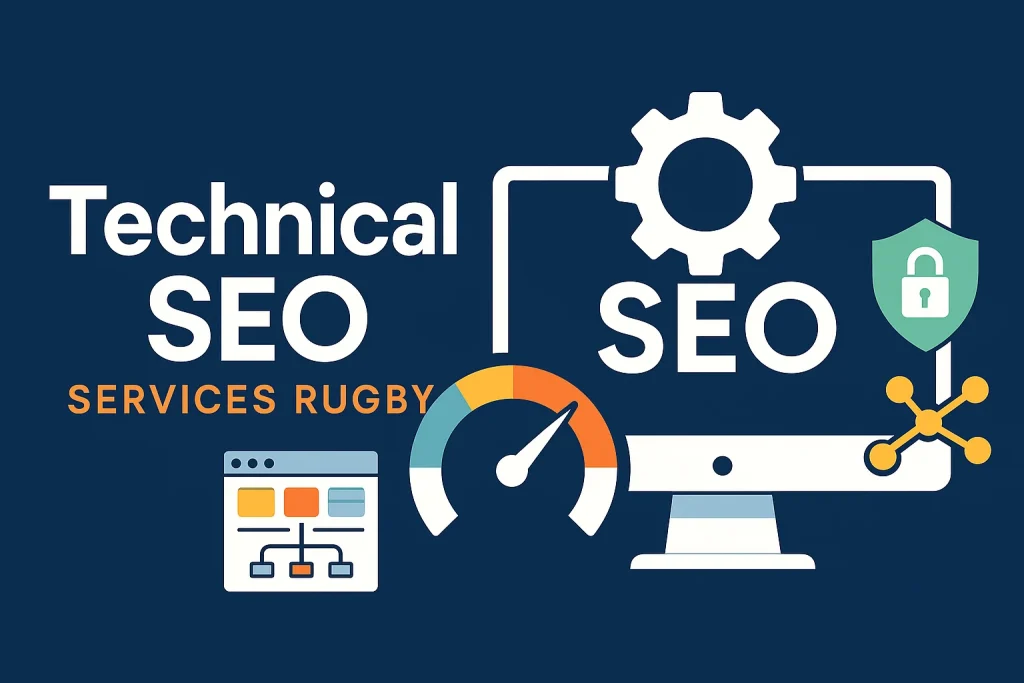 SEO Services Rugby 4 Technical SEO services in Rugby including speed optimisation, mobile usability, and crawlability