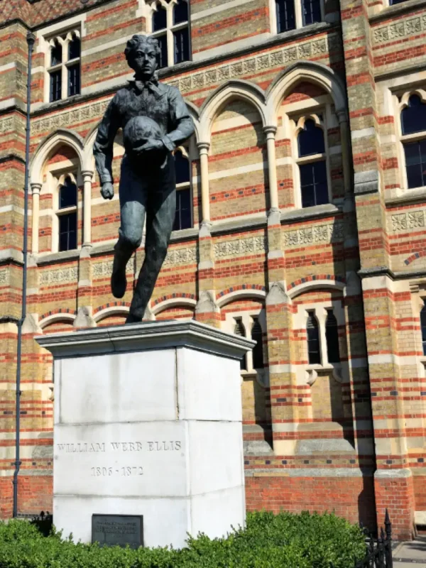 SEO Rugby – Local SEO Services That Get You Found Online 2 William Webb Ellis statue – landmark of Rugby and symbol of local heritage